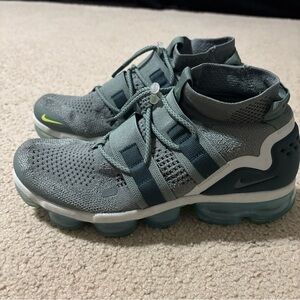 Nike Gray and Blue Athletic Shoes